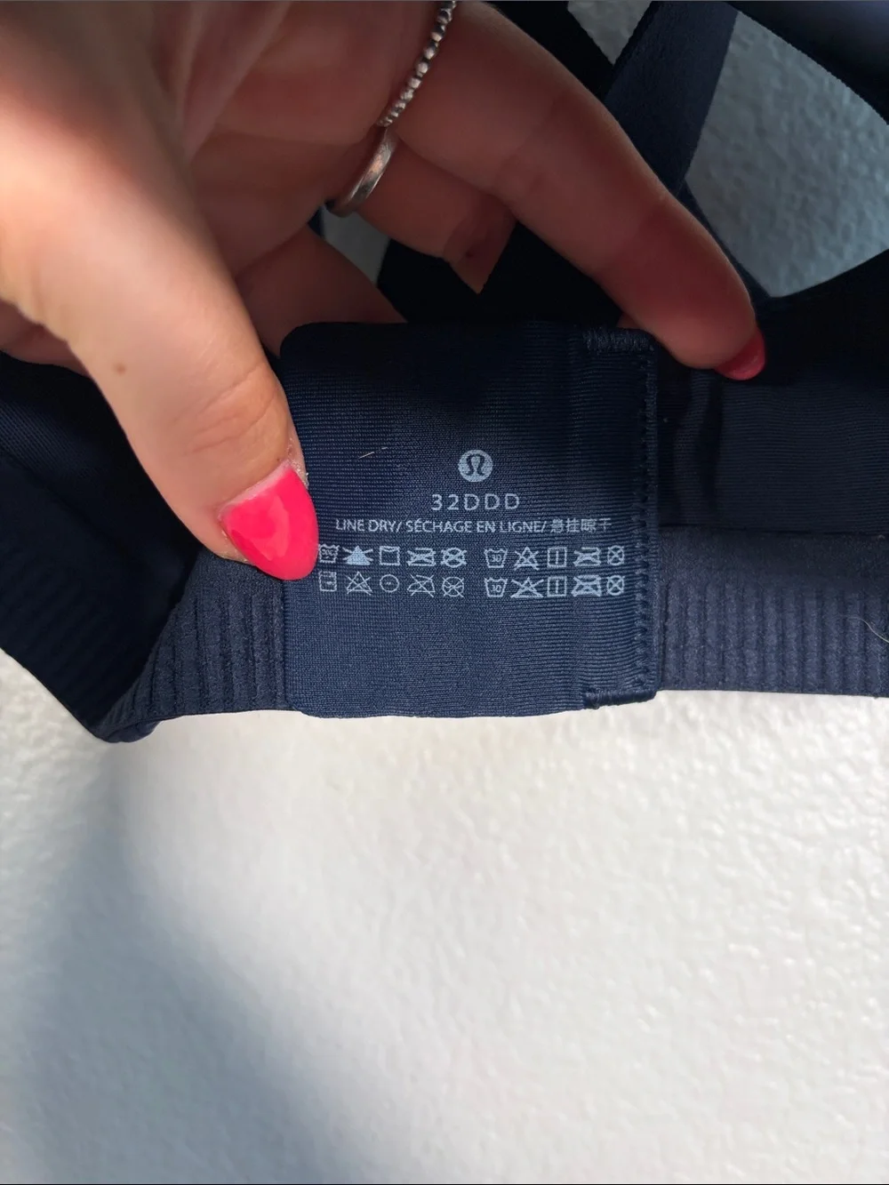 lululemon athletica Black Strappy Sports Bra